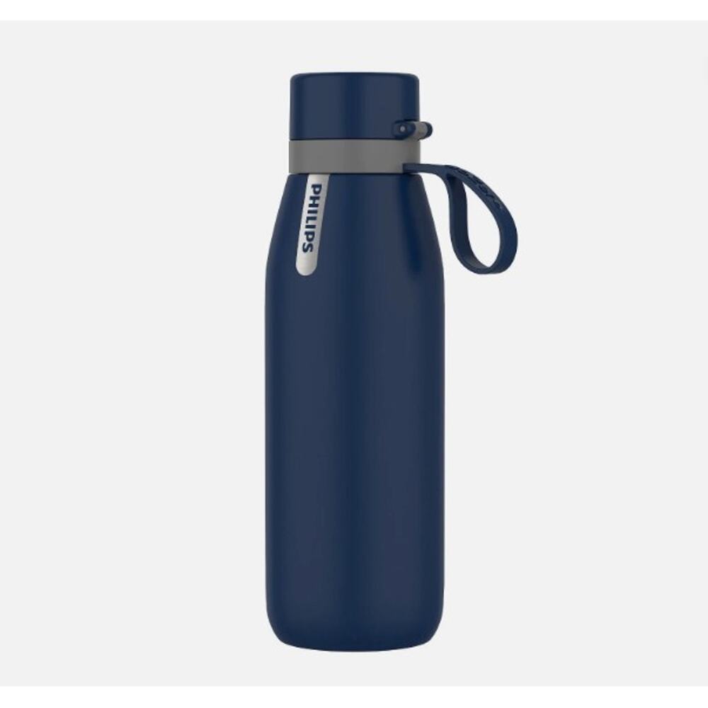 Philips GoZero Everyday Insulated Stainless-Steel Water Bottle With Filter 32 Oz